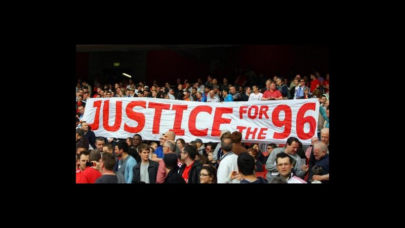 Calcio, autorità Gb apriranno nuova inchiesta su tragedia Hillsborough
