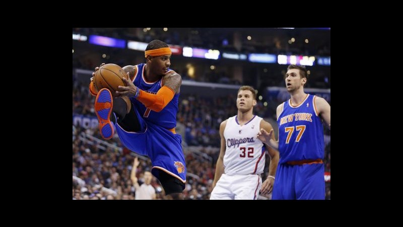 Nba: Bargnani sigla 17 punti ma Knicks ancora ko con New Orleans. Vince Detroit, ma Datome gioca 3′