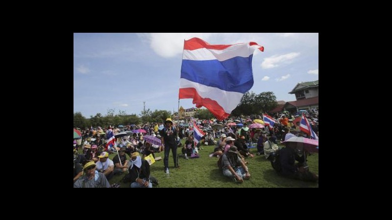 Thailandia, premier: Non mi dimetto, richieste inaccettabili