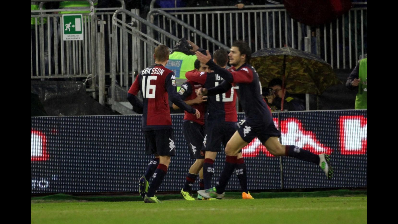 Cagliari rimonta da 0-2 a 2-2:Zaza e Marzorati non bastano al Sassuolo