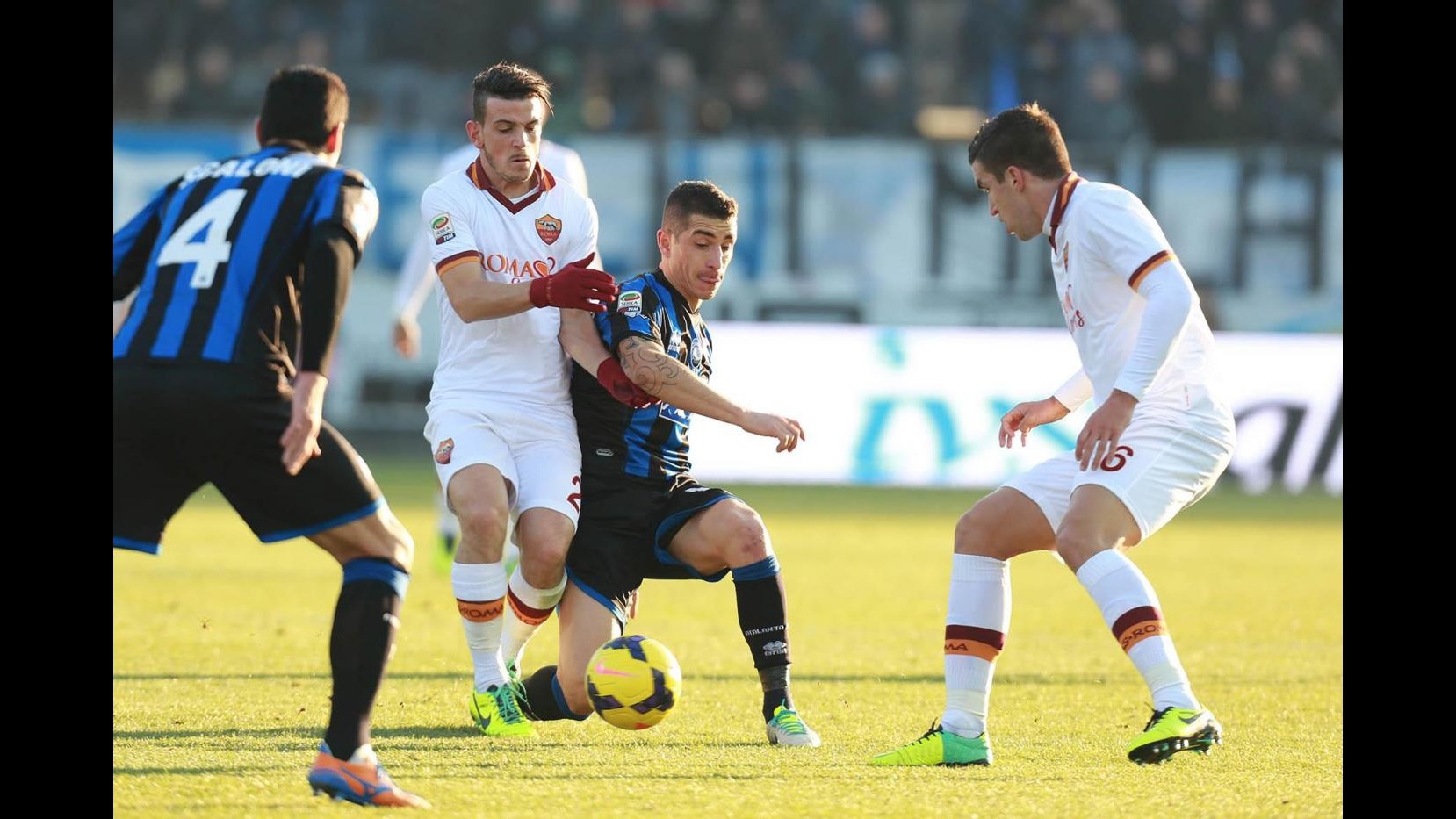 Serie A, la Roma non sa più vincere: 1-1 contro l’Atalanta