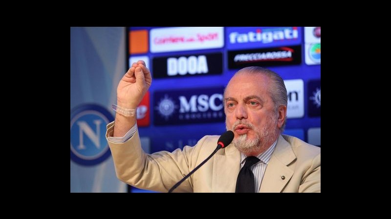 De Laurentiis: Reja non sarà direttore tecnico Napoli