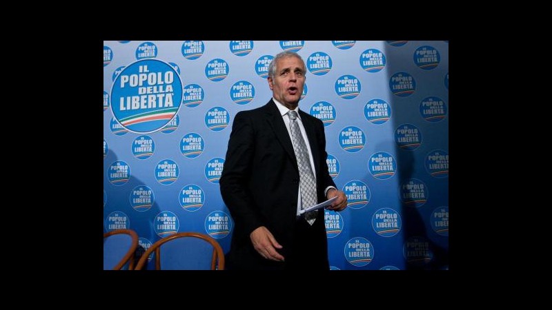 Formigoni: Albertini sarebbe ottimo candidato. Al voto entro 3 mesi