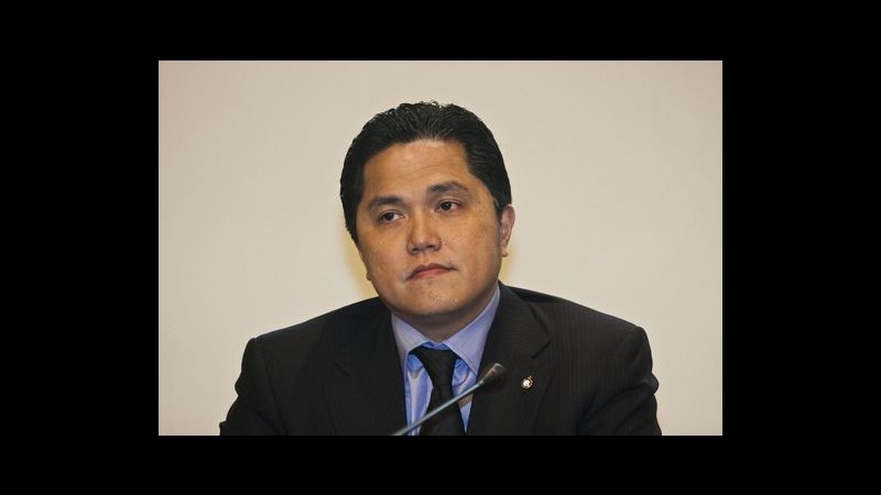 Thohir: Prossimi 6 mesi importanti per l’Inter. Ricostruzione? Ci vogliono da uno a tre anni