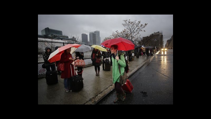 Usa, ancora maltempo su costa est: a rischio partenze Thanksgiving