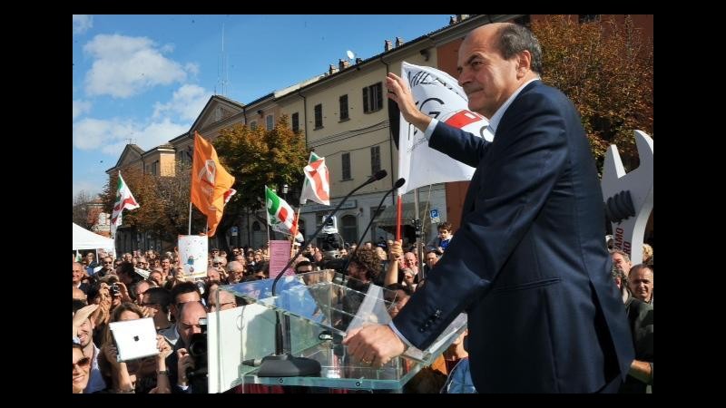 Primarie, tour Bersani parte dal piacentino: Rivedere legge stabilità