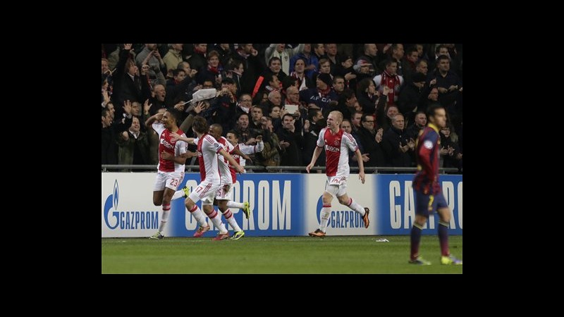 Champions, Ajax infligge primo ko a Barça. Chelsea perde ma avanza agli ottavi