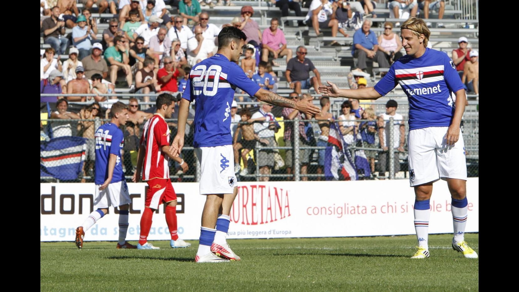 Sampdoria, 2-0 al Monaco di Ranieri in amichevole