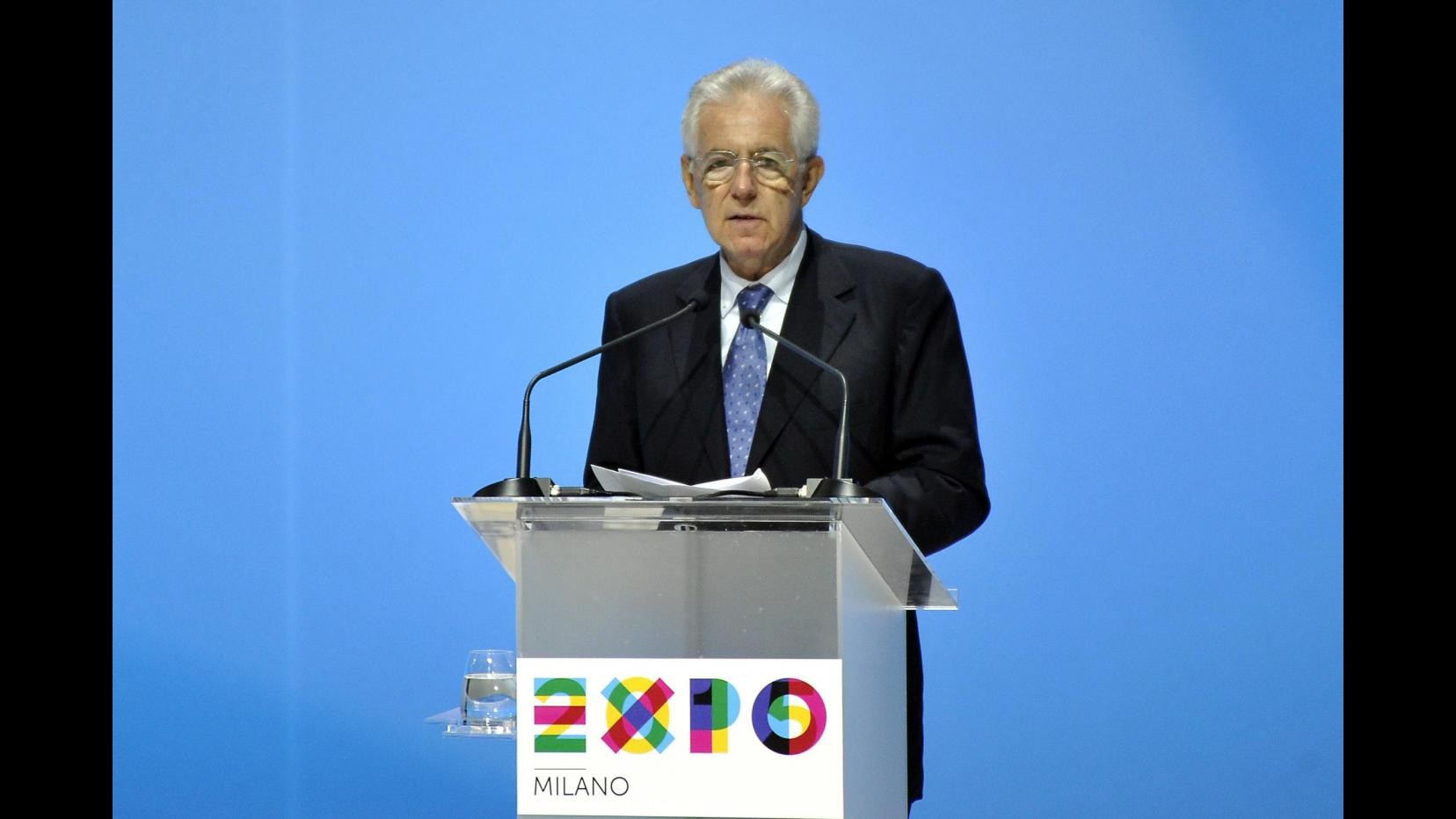 Expo, Monti: Italia non ha mai deluso, Governo impegnato per successo