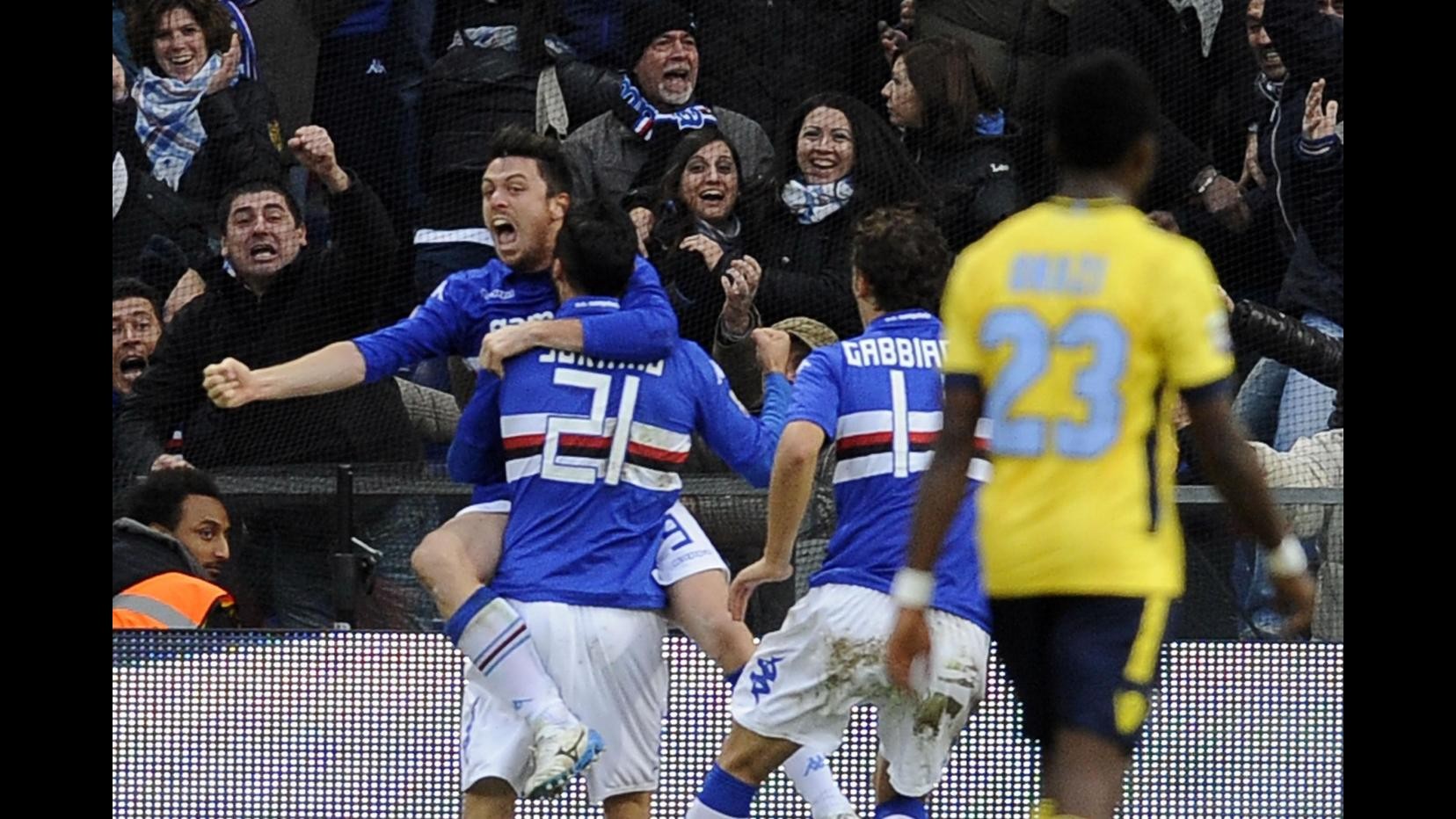 Serie A, esordio dolceamaro per Mihajilovic: Sampdoria-Lazio 1-1