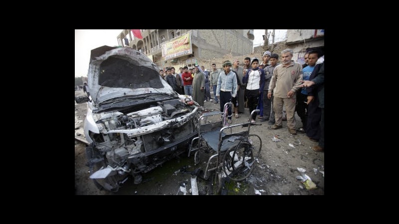 Iraq, nuova giornata di violenze:12 morti e 45 feriti in due attentati