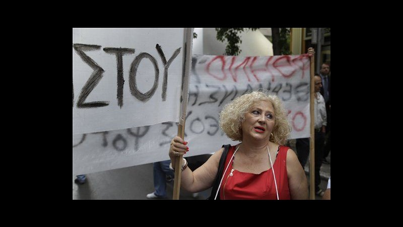Grecia, disoccupazione luglio sopra 25%, giovani senza lavoro al 54%