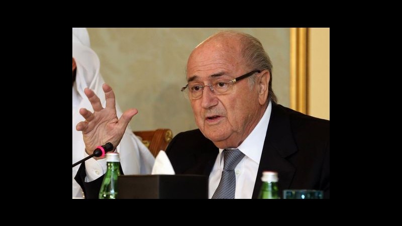Blatter: Con Papa Francesco è stato incontro tra due uomini di sport