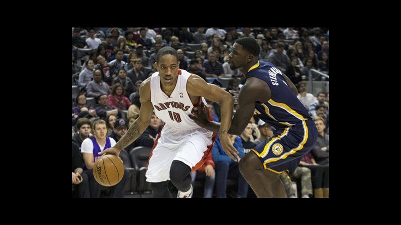 Nba, Indiana cade a Toronto. Vittoria travolgente per i Clippers, Dallas espugna Washington