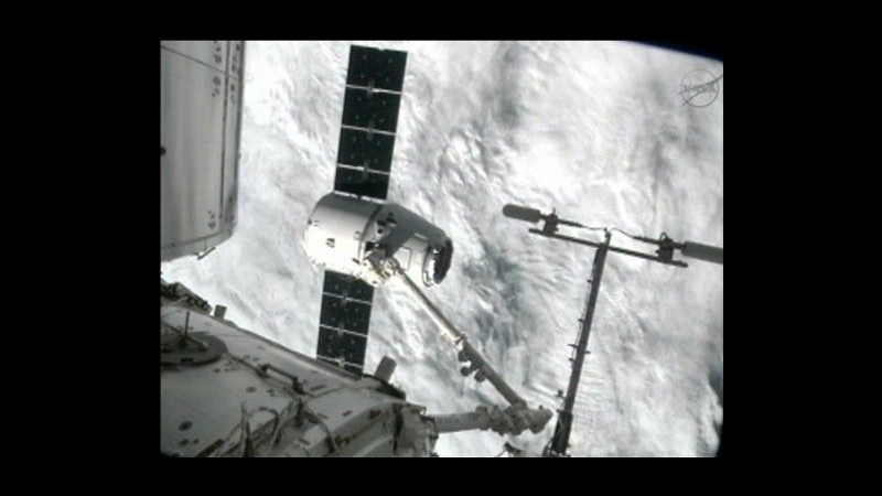 Capsula privata Dragon raggiunge Stazione spaziale con rifornimenti