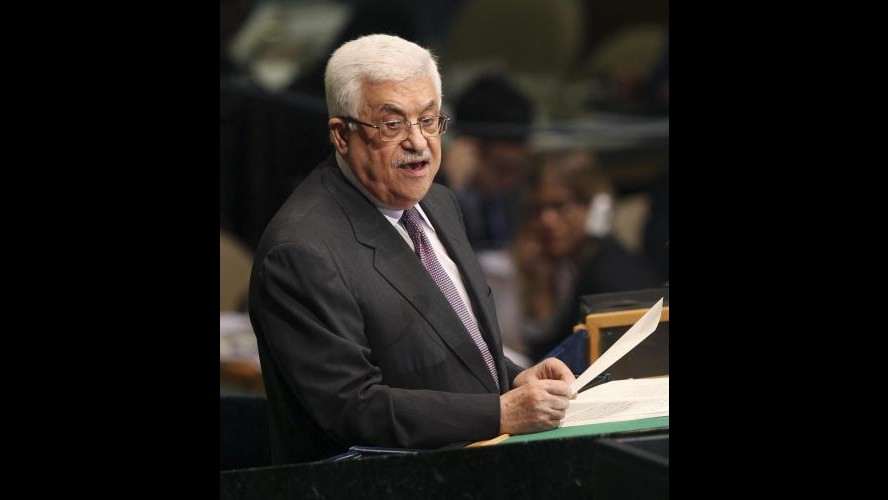 Abbas: Riprenderemo colloqui di pace dopo voto Onu su Palestina
