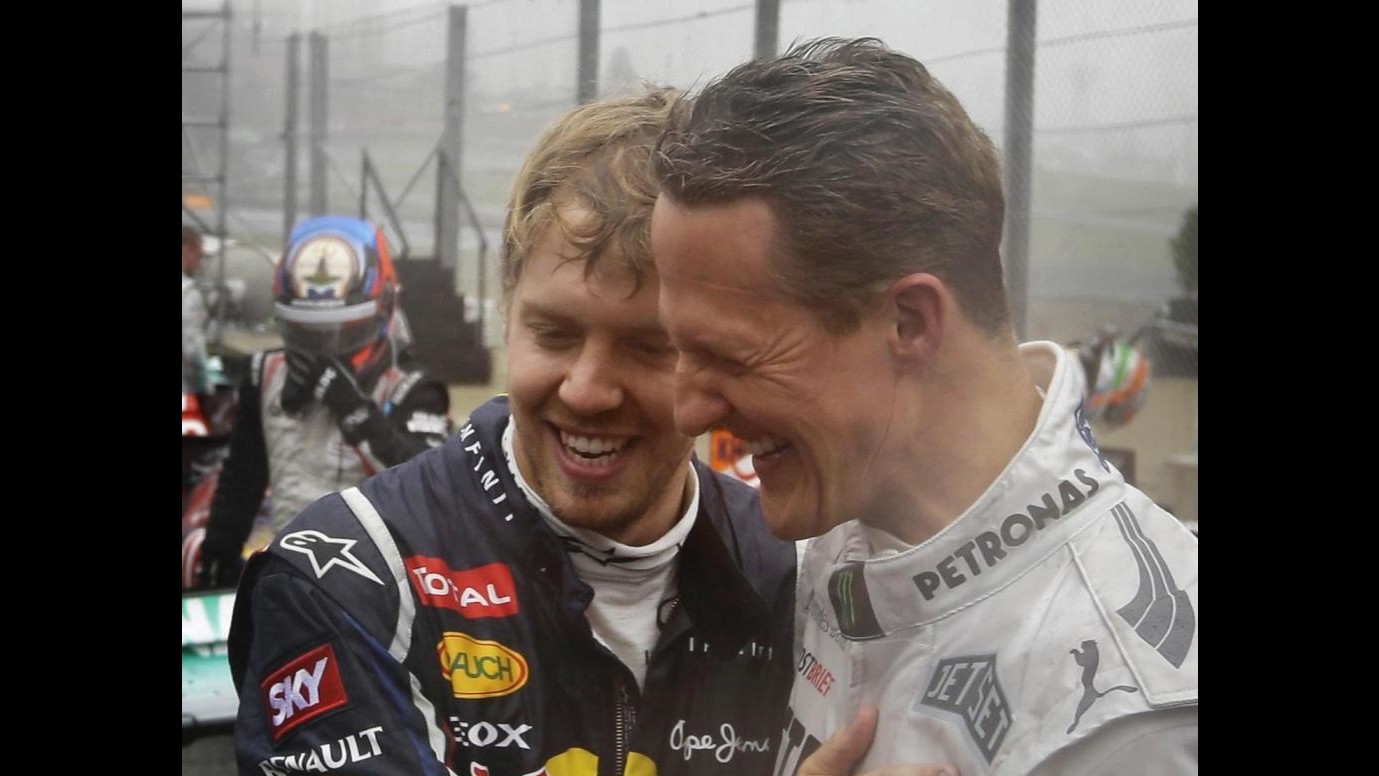 Da Vettel a Valentino Rossi, il mondo dello sport prega per Schumi