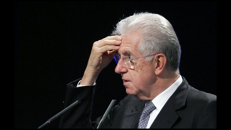 Crisi, Monti: Medicina amara ma è per bene Paese e future generazioni