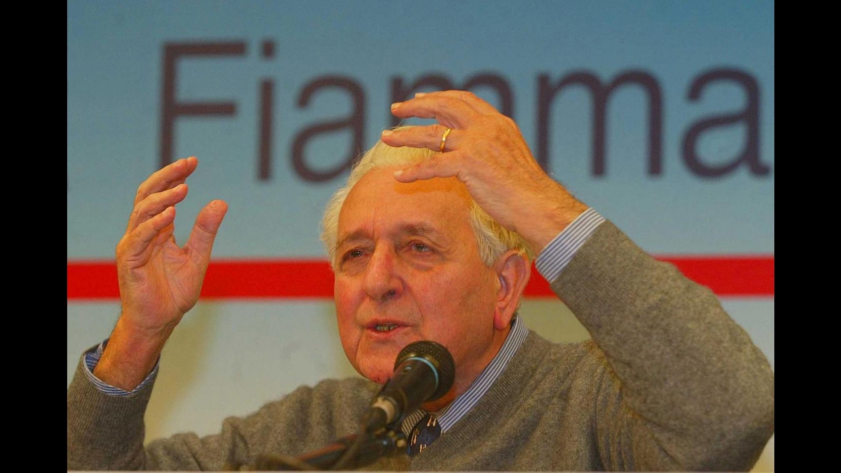 Addio a Pino Rauti, storico leader Msi