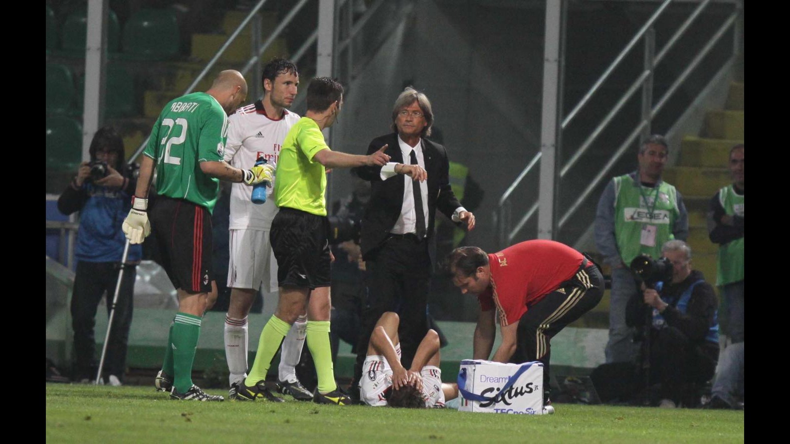 Milan, lesione muscolare a bicipite per Antonini out 15 giorni