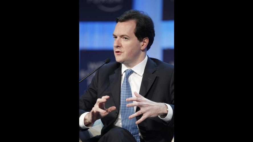 Ue, Osborne: Veto su bilancio se è contro contribuenti Regno Unito