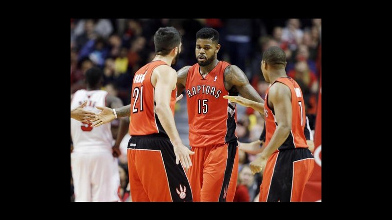 Nba: Oklahoma cade in casa con Toronto, Indiana supera Boston