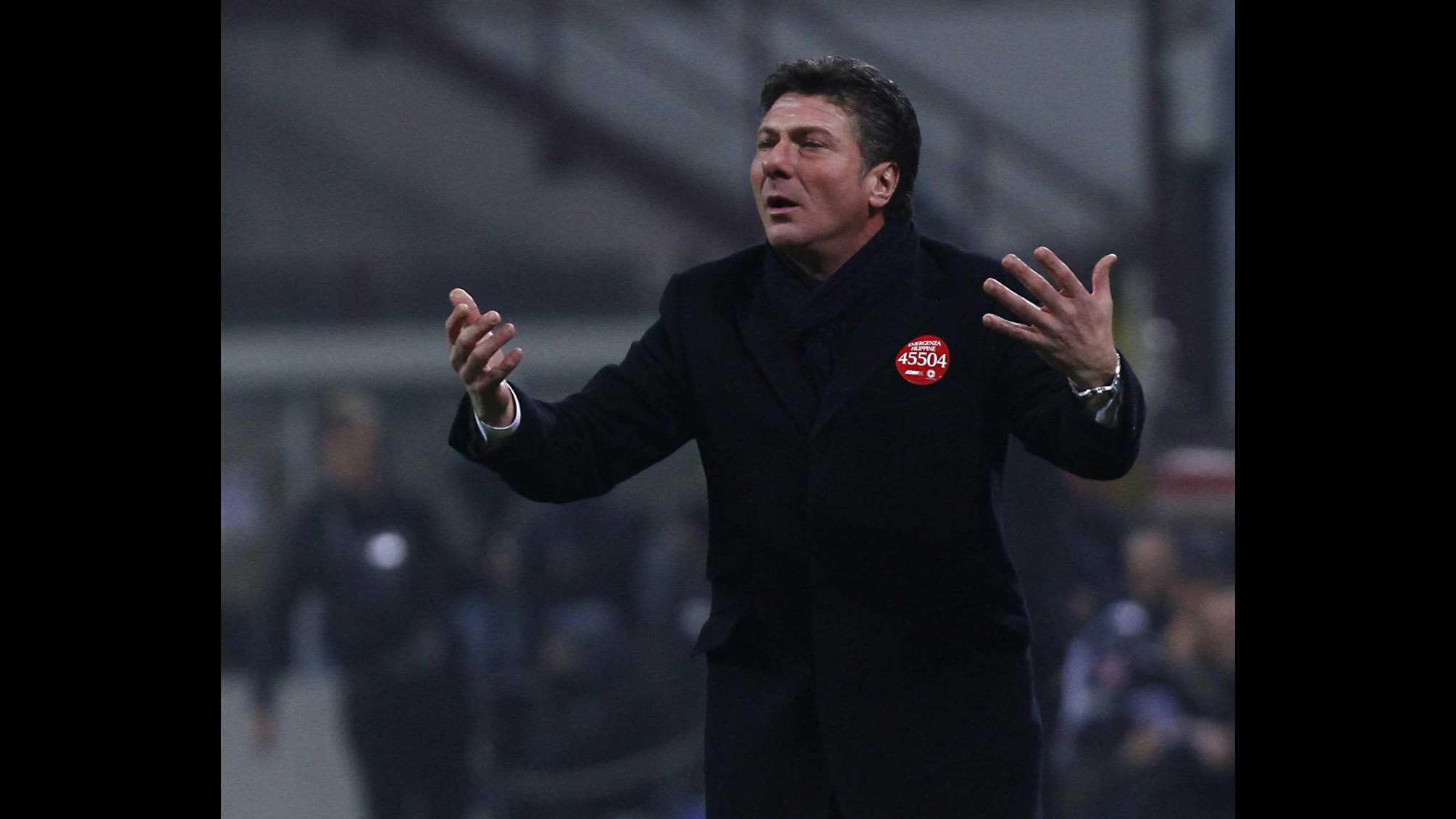Mazzarri: Nella ripresa ci siamo scossi,abbiamo fatto gran gara. Su Palacio rigore nettissimo
