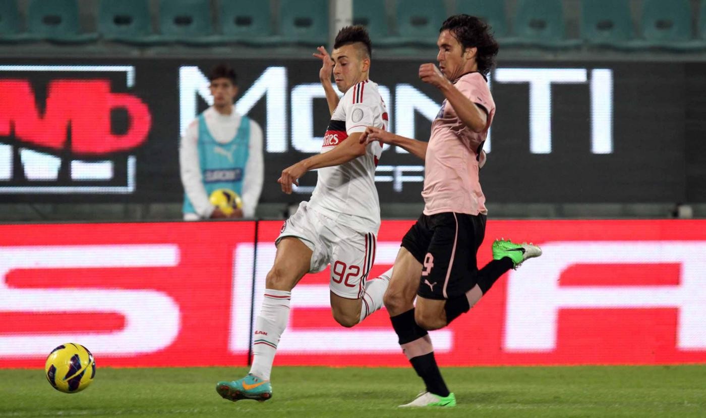 Montolivo e El Shaarawy salvano il Milan, rimpianti Palermo: è 2-2