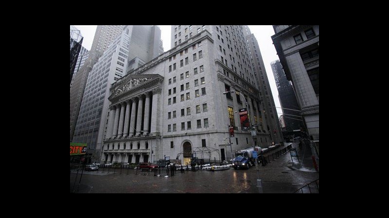 Sandy, Wall Street riaprirà domani dopo 2 giorni di chiusura