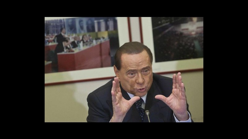 Berlusconi:Accordo Pd-M5S sarebbe una rovina, per noi e per Italia