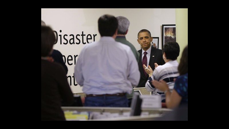 Sandy, Obama domani in New Jersey