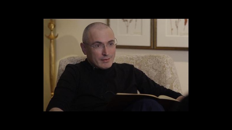 Khodorkovsky: Non farò politica, non voglio ricostruire Yukos