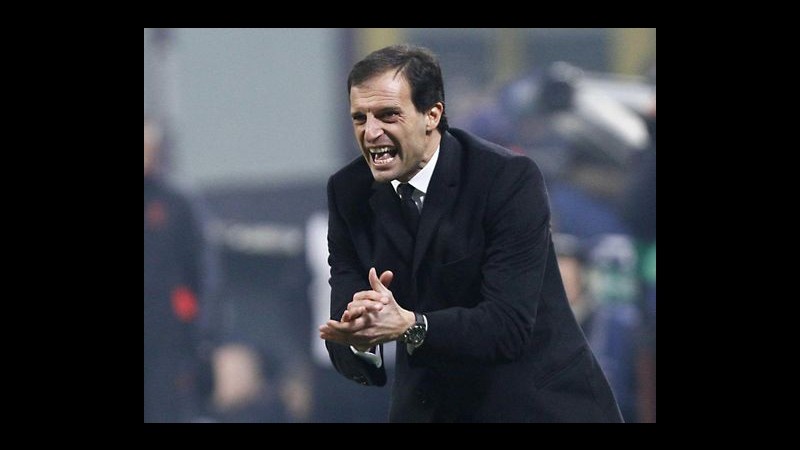 Allegri: Non vale la pena parlare ora del mio futuro. Derby sarà spettacolare