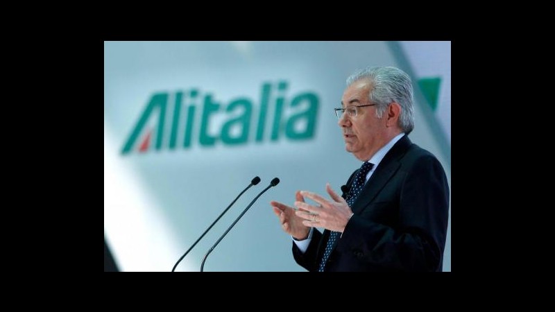 Alitalia: Chiuso con successo aumento capitale da massimi 300 mln