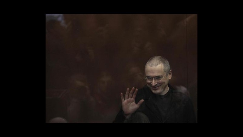 Russia, Khodorkovsky graziato da Putin: è uscito dal carcere