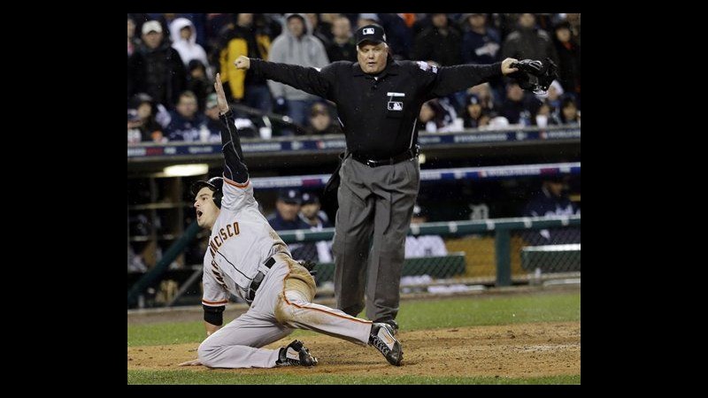 Baseball, Major League: i San Francisco Giants vincono le World Series