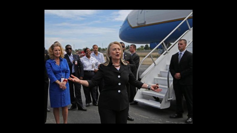Usa, Clinton in tour cinque giorni tra Nord Africa e Balcani