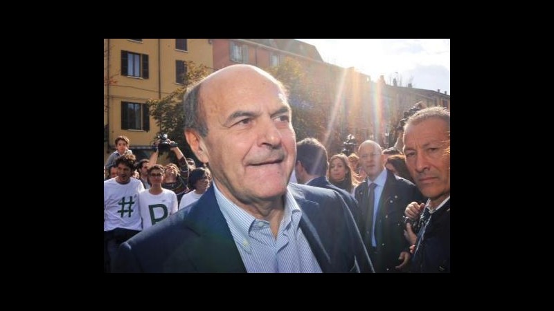 Bersani: Berlusconi prenda atto che sua ricetta ha fallito