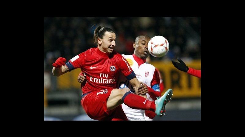 Ligue 1, Psg passa a Nancy con gol di Ibrahimovic e si porta in vetta