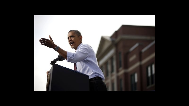 Obama ai giovani: Votate, nel 2000 storia cambiò per 537 voti