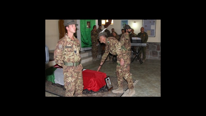 Afghanistan, ultimo saluto a Herat a feretro di Chierotti