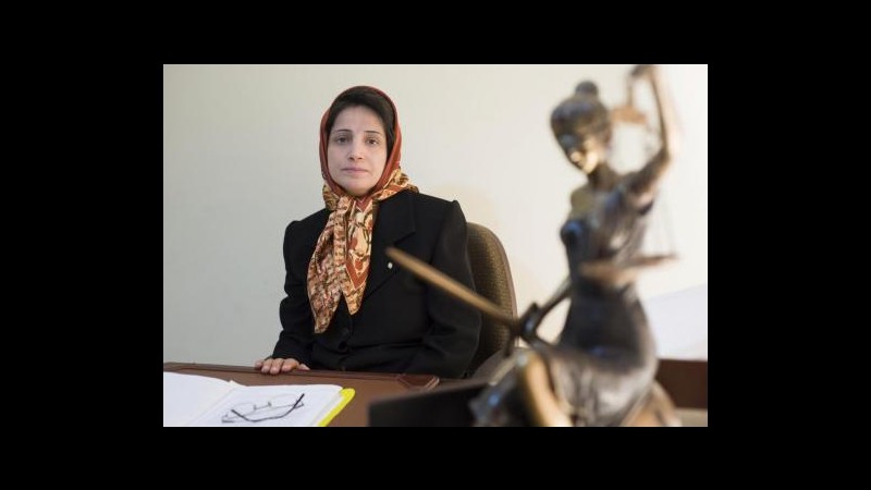 Iran: No visita eurodeputati a premi Sakharov Sotoudeh e Panahi