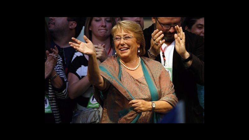 Cile, Bachelet: Crediamo che ci sia bisogno di un Paese per tutti