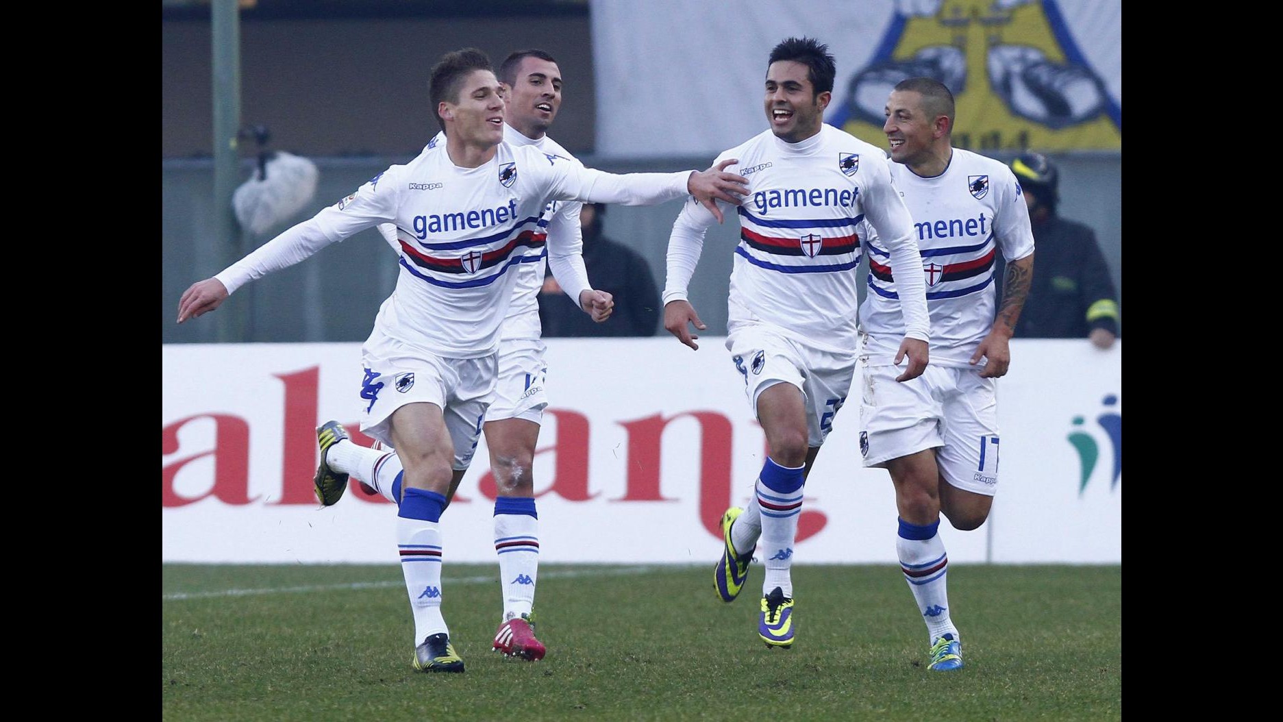 Serie A, Eder ferma la corsa del Chievo: Samp espugna Verona