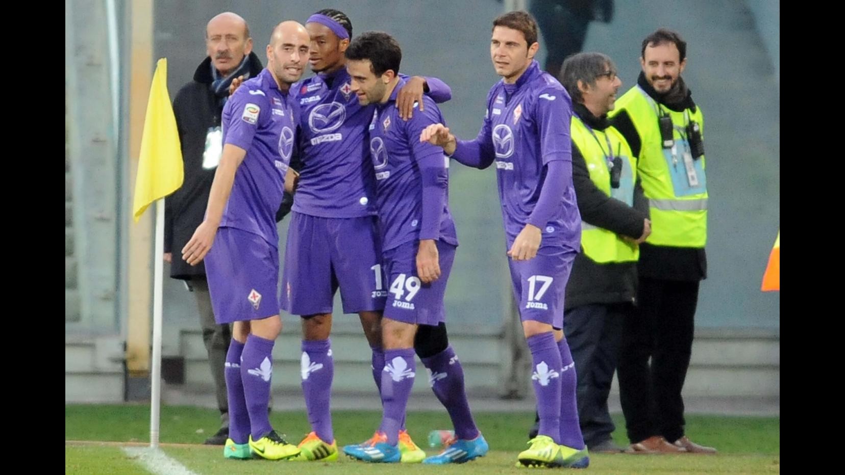 Fiorentina travolge il Bologna e sogna la Champions: 3-0 al Franchi, Rossi-Borja Valero show