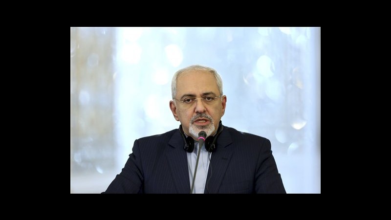 Iran, Zarif: Proseguiamo negoziati con 5+1 nonostante azioni Usa