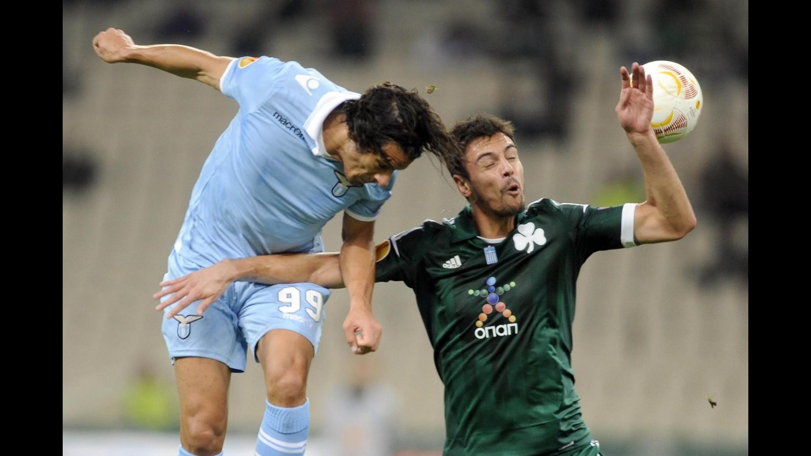 Europa League, Lazio beffata in Grecia: Panathinaikos pareggia al 90′