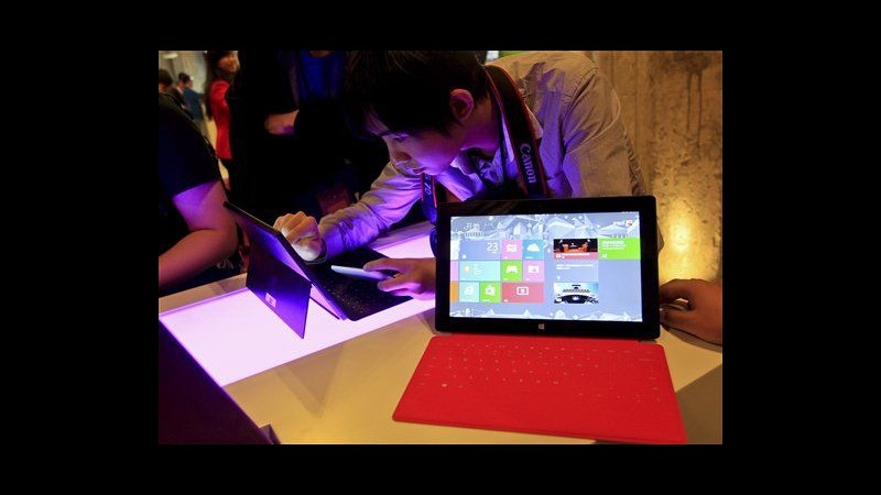 Microsoft lancia Windows 8 per tablet e pc: Sarà tutto più divertente