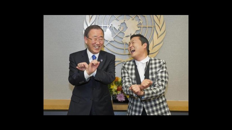 Ban Ki-moon balla Gangnam con rapper Psy: Geloso della sua popolarità