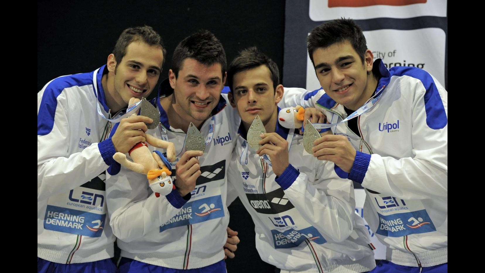 Europei nuoto in vasca corta, subito tre argenti per gli azzurri